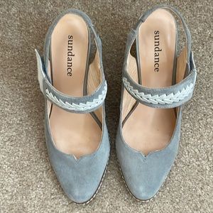 Sundance Gray Suede Heels-women’s size 7